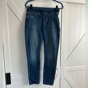 Levi Strauss Signature Gold Pull On Skinny Jeans W26 L30 Stretch Denim